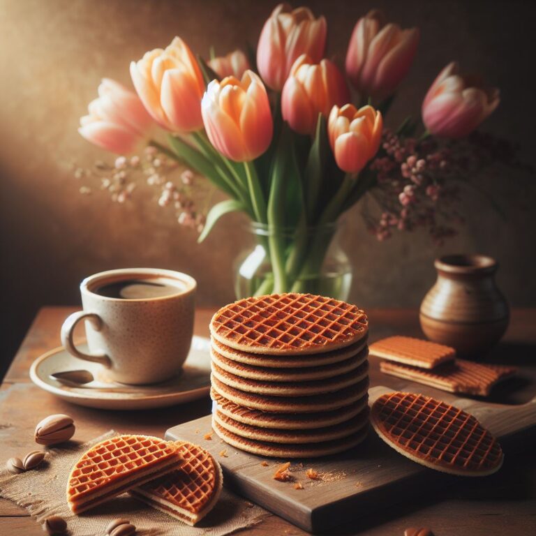 Holenderski Rytuał Przyjemności z Ciastkiem Stroopwafel